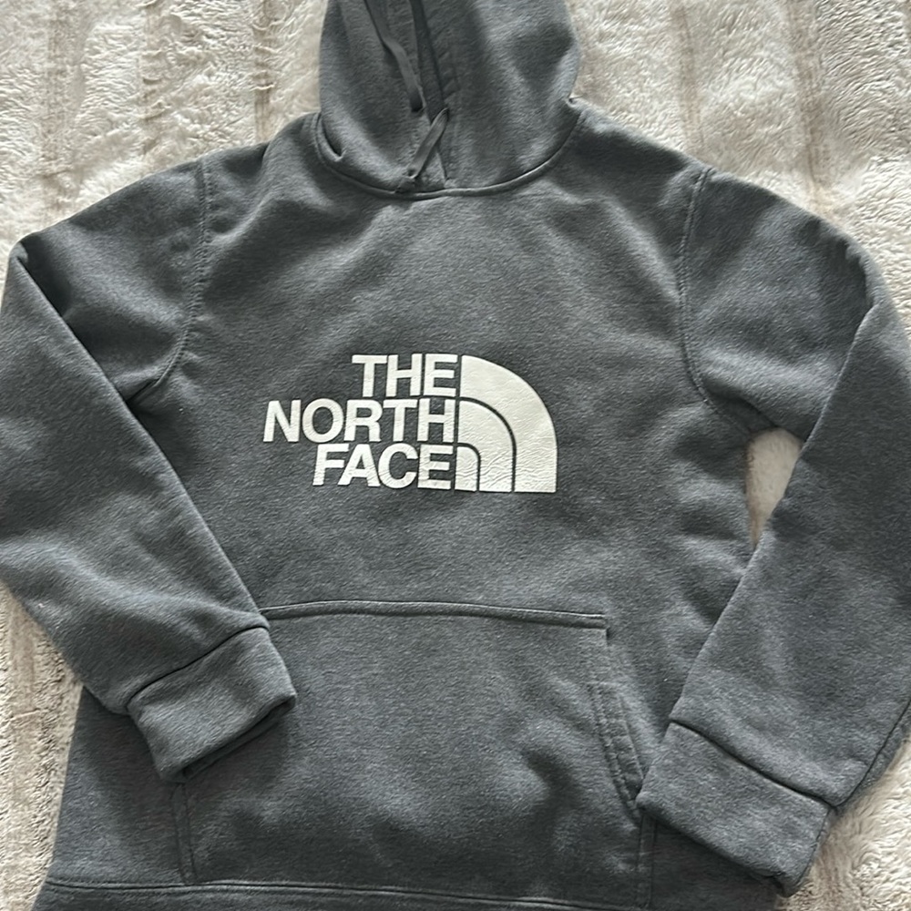 The North Face hoodie.